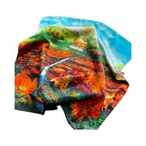 Lenço De Seda Luxuoso Feminino, Cachecol De Cetim, Lenço De Pescoço, Lenço De Pulso, Xale Estampado