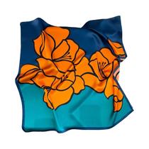 Lenço De Seda Luxuoso Para Mulheres, Hijab De Cetim, Faixa De Cabelo, Bandana 2024