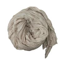 Lenço De Seda Verde Plissado Para Homens E Mulheres, Fino, Térmico, Retro, Sensação Ao Toque, Outono