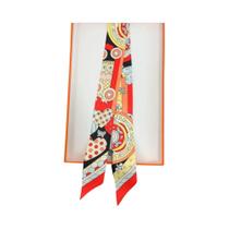 Lenço De Seda Versátil Para Mulheres 5x90cm, Decorativo, Longo, Para Embalar Presentes, Atacado