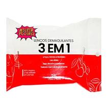 Lenço Demaquilante 3 em 1 e Rosa Mosqueta Remove Maquiagem Limpa Hidrata 25 Unidades Super Poderes Lenço Demaquilante 3 em 1 e Rosa Mosqueta Remove Maquiagem Limpa Hidrata 25 Unidades Super Poderes