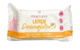 Lenço demaquilante colageno vitamina c mia make Lenço demaquilante colageno vitamina c mia make