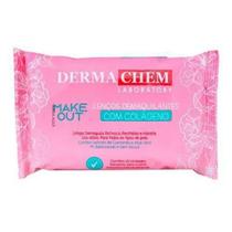 Lenço Demaquilante Dermachem Make Out Com Colágeno