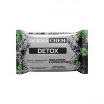 Lenço Demaquilante Detox Argila Negra Dermachem 25 unidades