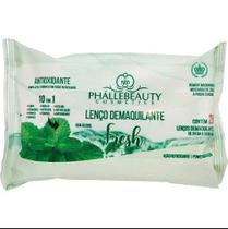 Lenço Demaquilante Fresh 10em1 Com 25 Unid. - PhálleBeauty