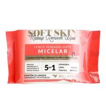 Lenço Demaquilante Micelar Soft Skin Bella Femme