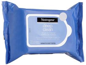 Lenço Demaquilante Neutrogena Deep Clean - 25 Unidades