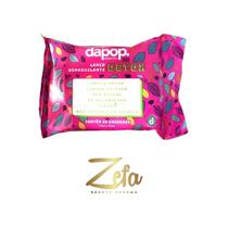 Lenço Demaquilante Removedor De Maquiagem Detox - Dapop