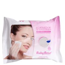 Lenço Demaquilante Removedor Maquiagem Ruby Rose 25 Lenços
