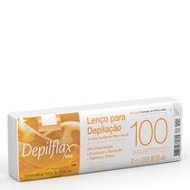 Lenço Depilatório C/100 Unidades Depilflax