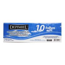 Lenço Descartável para Depilação Depimiel - 10 Folhas