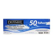 Lenço Descartável para Depilação Depimiel - 50 Folhas