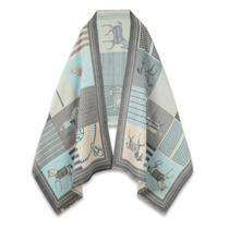 Lenço EXTREE, gravata de design moderno para mulheres, lã quente de inverno