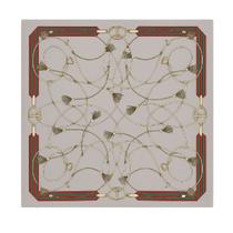 Lenço Feminino Cetim Colorido Estampas Sofisticadas Lenço Feminino Cetim Colorido Estampas Sofisticadas