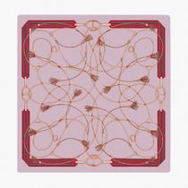 Lenço Feminino Cetim Colorido Estampas Sofisticadas Lenço Feminino Cetim Colorido Estampas Sofisticadas