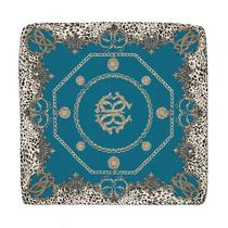 Lenço Feminino Cetim Colorido Estampas Sofisticadas Lenço Feminino Cetim Colorido Estampas Sofisticadas