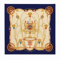 Lenço Feminino Cetim Colorido Estampas Sofisticadas Lenço Feminino Cetim Colorido Estampas Sofisticadas