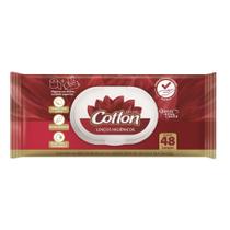 Lenço Higiênicos Cotton Deluxe 48 Lenços Lenço Higiênicos Cotton Deluxe 48 Lenços