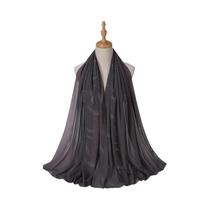 Lenço Hijab De Chiffon Com Strass Para Mulheres, Turbante Islâmico, Faixa De Cabeça Simples, Xale Lenço Hijab De Chiffon Com Strass Para Mulheres, Turbante Islâmico, Faixa De Cabeça Simples, Xale