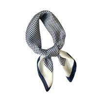 Lenço Hijab De Seda Satinada Para Mulheres 70x70cm, Estampa Luxuosa, Moda, Bandana, Lenços Quadrados