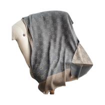 Lenço Hijab Feminino Com Fio Dourado Para Primavera E Outono, Proteção Solar, Xale, Envoltório,