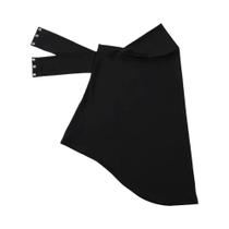 Lenço Hijab Jersey De Alta Qualidade Com Cobertura Total E Botões Para Mulheres Muçulmanas