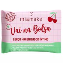 Lenço Íntimo Mia Make "Vai na Bolsa" - Cereja Higienizador Feminino