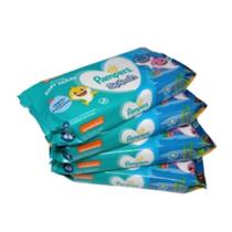 Lenço Pampers Umedecido Baby Shark 4X48Un Hipoalergênicas Lenço Pampers Umedecido Baby Shark 4X48Un Hipoalergênicas