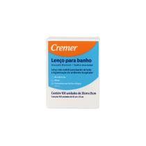 Lenço Para Banho Com 100 unidades Cremer