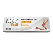 Lenço para depilação 20 unidades neez depil Lenço para depilação 20 unidades neez depil