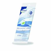 Lenço Pessoal TENA UltraFlush Soft Pack Aloé/Vitamina E/Aroma de Camomila 5 Contagens 5 Contagens por Essity (Pacote com 2)