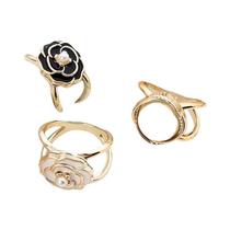 Lenço pino broches cruz xale anel clipe fivela titular lenço de seda fivela broche fivela anel