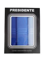 Lenço Presidente Caixa com 3 Lenços 100 Algodão Lenço Presidente Caixa com 3 Lenços 100 Algodão