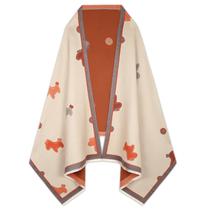 Lenço Relang Pashmina Silky Shawl Wrap para mulheres laranja Lenço Relang Pashmina Silky Shawl Wrap para mulheres laranja
