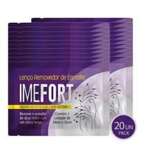 Lenço Removedor de Esmalte 20 Unidades Imefort Lenço Removedor de Esmalte 20 Unidades Imefort