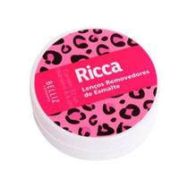 Lenço Removedor De Esmalte Ricca com 32un Lenço Removedor De Esmalte Ricca com 32un