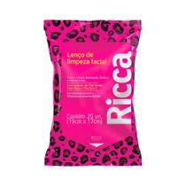 Lenço Removedor de Maquiagem Ricca 20 Unidades (3712)