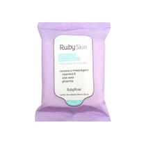 Lenço Removedor de Maquiagem Ruby Skin Ruby Rose C/25 Un
