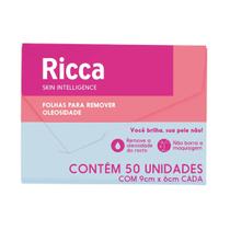 Lenco removedor de oleosidade 50un - ricca 3716