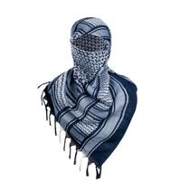 Lenço Shemagh FREE SOLDIER 110x110cm Azul Tático Cinza