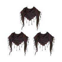 Lenço Tático Unissex Keffiyeh Shemagh Para Proteção De Cabeça E Pescoço Para Homens E Mulheres