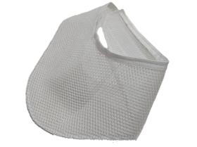 Lenco Telado Protetor De Traqueostomia Adulto Branco