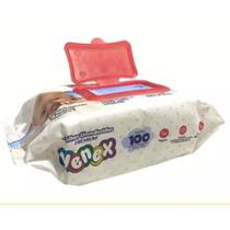 Lenço Toalha Umedecida Bebê Infantil Premium Vegana Nenex com 100 Unidades