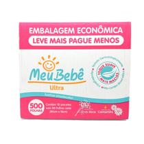 Lenço Toalha Umedecida Meu Bebe Ultra Caixa 10x50 500Und
