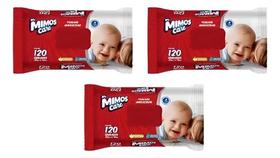 Lenço Toalhas Umedecidas My Mimos Kit C/3 Unidades 360 Tolha Lenço Toalhas Umedecidas My Mimos Kit C/3 Unidades 360 Tolha