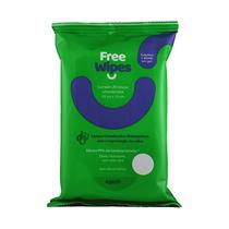 Lenço Umedecido Antisséptico Free Wipes 20 - un