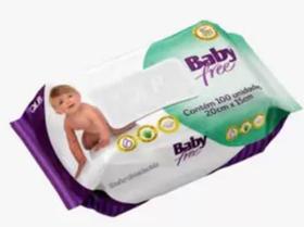 Lenço Umedecido Baby Free 100 Toalhas - QLB