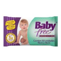 Lenco Umedecido Baby Free Toalha Umedecida Qualybless 50 Unidades Orig