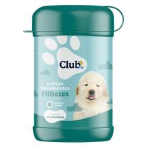 Lenço Umedecido Bebe 75 unidades para Cachorro e Gato Pet