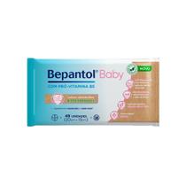 Lenço Umedecido Bepantol Baby Biodegradável com Pró-Vitamina B5 Hipoalergênico 48 unidades